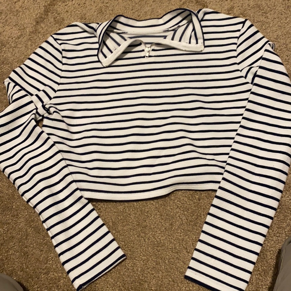 Crop Half Zip